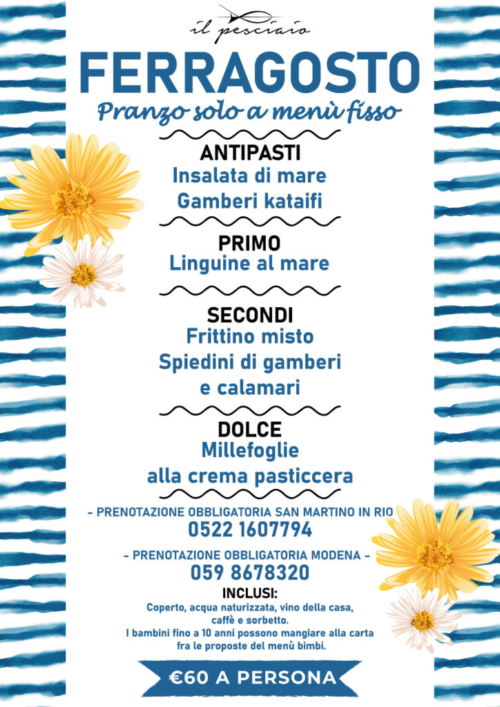 PRANZO DI FERRAGOSTO Il Pesciaio